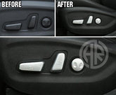 KIA Sportage 2019–2021 Chrome Door Lock Covers Stylish Car Accessory